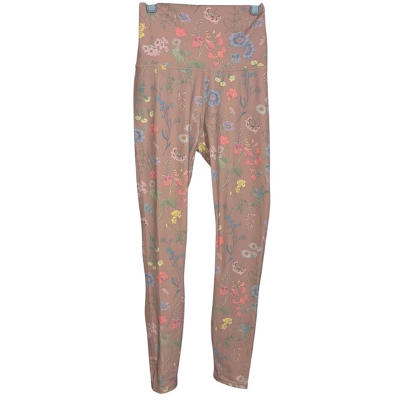 Fabletics Leggings PureLux Ultra High Waist Cropped Leggings Saguaro Floral XS - Picture 5 of 14